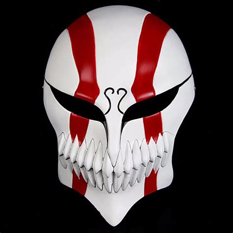 Bleach Ichigo Kurosaki Full Hollow Cosplay Mask 4 Editions In Boys