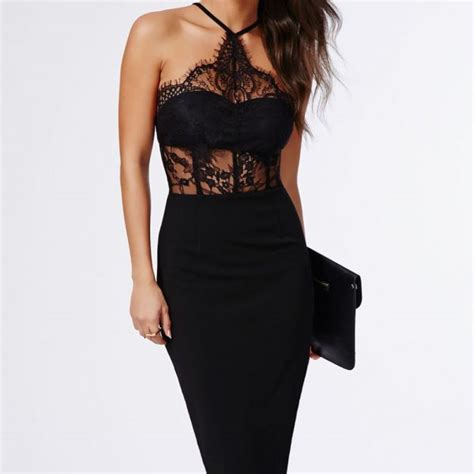Women Summer Black Lace Halter Top Maxi Dess Online Store For Women Sexy Dresses