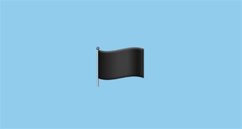 🏴 Bandera Negra Emoji On Apple Ios 145
