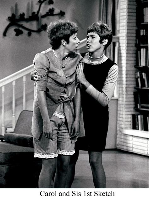 Sixties Carol And Vicki Burnett On The Carol Burnett Show Carol Burnett Carole Women Humor