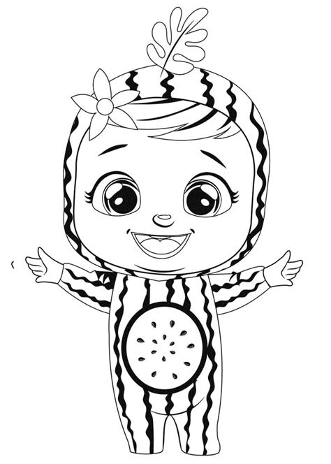 Cry Babies Coloring Pages Free Printable Coloring Pages For Kids