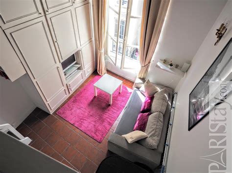 Paris Apartments Studio With Mezzanine Centre Pompidou Halles