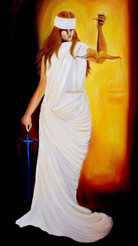 Lady Justice Painting By Xafira Mendonsa Fine Art America