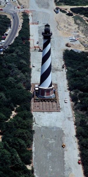 Old Service Station Hatteras Cape Lighthouse Move Light Station 1999