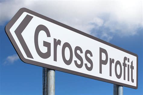 Gross Profit Free Of Charge Creative Commons Highway Sign Image
