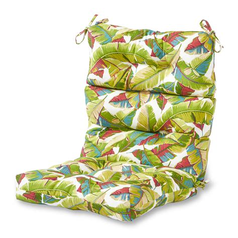 Chair care patio custom made outdoor cushions and replacement slings. Greendale Home Fashions Outdoor High Back Patio Chair ...