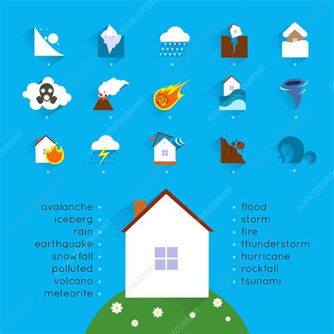 Natural Disasters Illustration Stock Image F0198647 Science