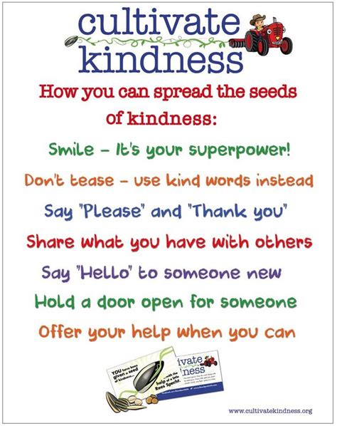 Cultivate Kindness Poster 22 X 28 Poster Reesspecht Life