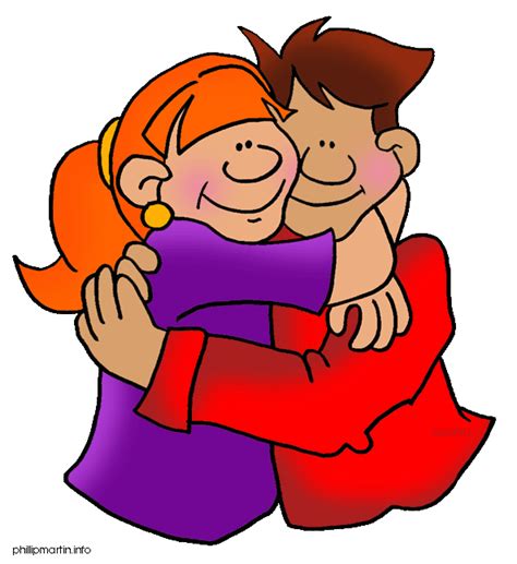 Cartoon People Hugging Clipart Best