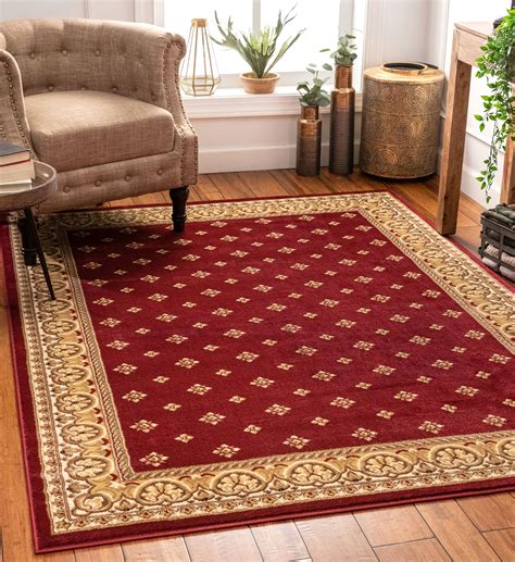 Noble Palace French European Formal Traditional Area Rug 5x7 53 X 7