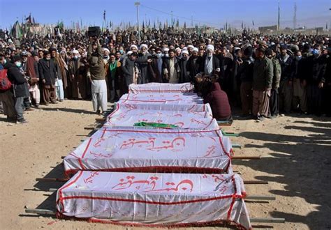Funeral Prayer Of Shuhada Of Machh Incident Offered In Quetta