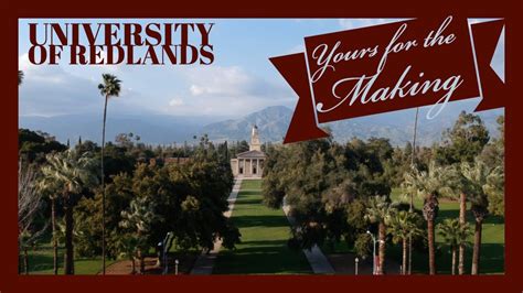 university of redlands admissions video youtube