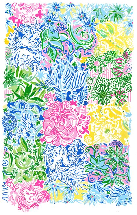 How To Draw Lilly Pulitzer Prints At How To Draw