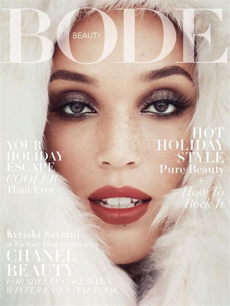 Chanel Beauty For Bode Magazine Various Editorials
