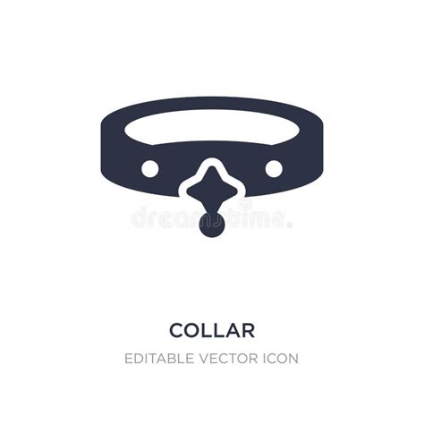 Collar Icon On White Background Simple Element Illustration From