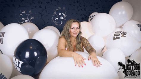 Jarushka Ross 1st Balloonvideo Tuftex 17 Blow To Pop 4k Uhd Version Balloondorado Clips4sale