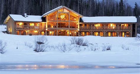 A Beautiful Winter Evening Up Here The Warmth Of The Lodge So