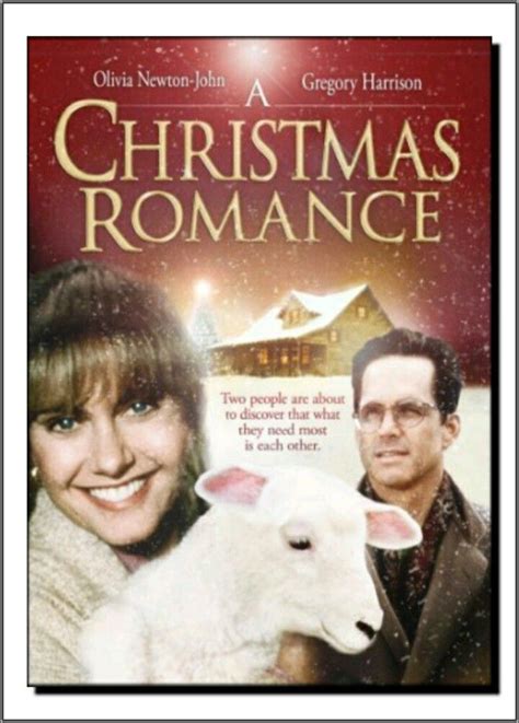 A Christmas Romance Dvd With An Image Of A Man And Woman Holding A