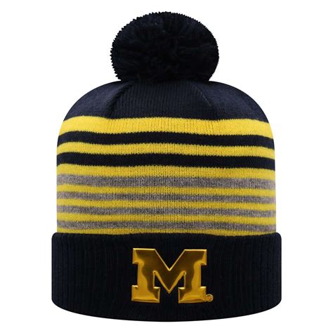 Michigan Wolverines Top Of The World Frio Cuff Knit Beanie