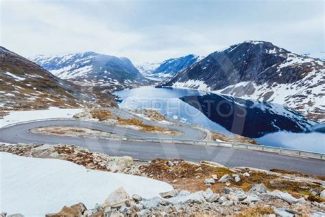 Djupvatnet Lake And Road To By Voy Mostphotos