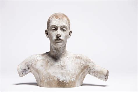Human Sculptures By Bruno Walpoth Made Entirely From Wood Human