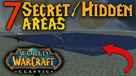 7 More Secret Hidden Areaslocations In Classic Wow Youtube