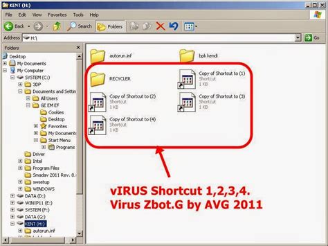 Sekarang, mari saya tunjukkan anda cara menghapuskan virus shortcut ini. tersenyum manis: CARA MENGHAPUS VIRUS SHORTCUT PADA ...