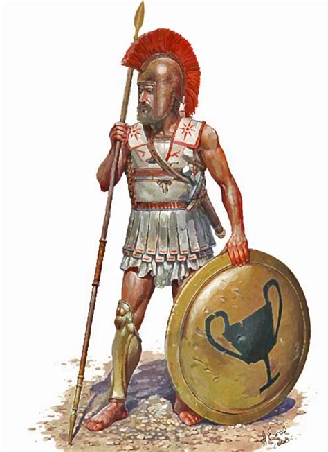 Hoplite Warrior Ancient Warfare Ancient War Ancient Warriors