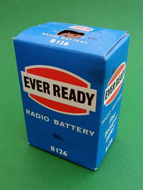 Radio Battery 90 Volts 50 Years Old Ever Ready Western Script