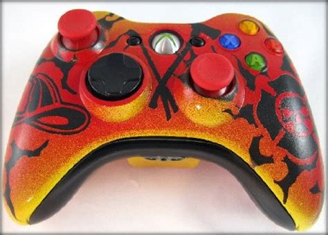 Fire Fighter Custom Painted Xbox 360 5 Mode Rapid Fire With Active