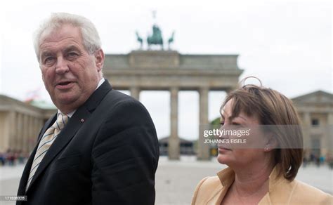Czech President Milos Zeman And His Wife Ivana Zemanova Pose For A News Photo Getty Images