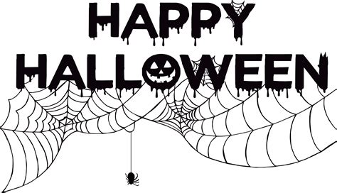 Halloween Card Shutterstock Clip Art Spider Net Halloween Art Word