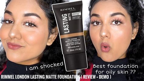 New Rimmel London Lasting Matte Foundation 7 Hour Wear Test And Review