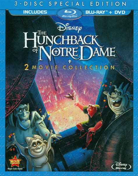 The Hunchback Of Notre Dame Special Edition 3 Discs Blu Raydvd