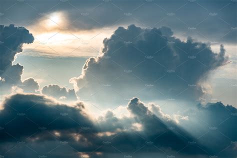 Dramatic Sky Light From Heaven High Quality Nature Stock Photos