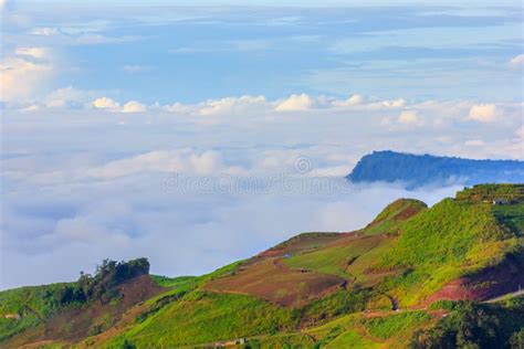 Beautiful Sunrise And Mist At Phu Tubberk Phetchabun Province