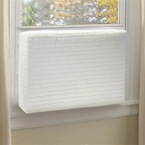 88.9 cmx 27.94 cm x 22.86cm. Indoor Air Conditioner Cover Double Insulation Fabric dust ...