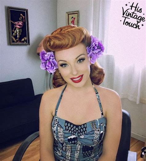 40 Pin Up Hairstyles For The Vintage Loving Girl