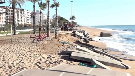 225 casas y pisos en venta en pineda de mar, barcelona. El temporal de mar destruye en Pineda de Mar un tramo del ...