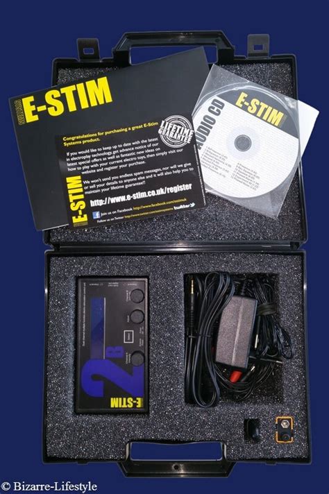 Digital Electro Stimulation 2b Pro Pack From E Stim Bizarre Rubber
