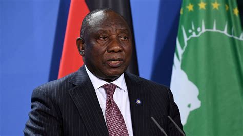 Covid 19 South African President Cyril Ramaphosa Tests Positive For