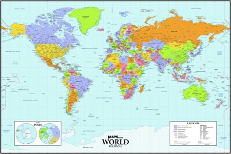 World Map Art Map Art Print World Map