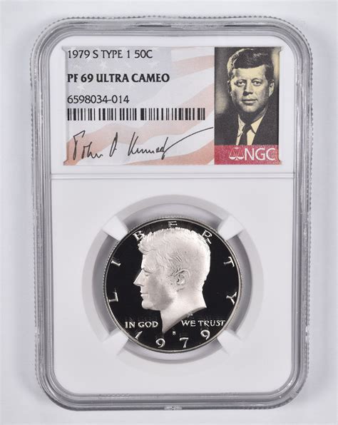 Pf69 Ucam 1979 S Type 1 Kennedy Half Dollar Ngc Graded Special Label