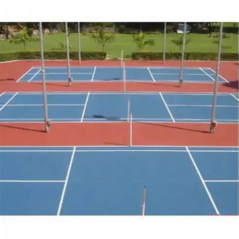 Outdoor Badminton Court Flooring Synthetic Badminton Court Rs 40