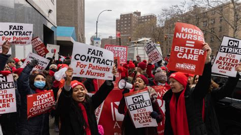 More Than 7000 Nurses Go On Strike Across Two New York City Hospitals