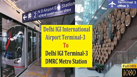 Delhi Airport Express Metro Line Indira Gandhi International Airport