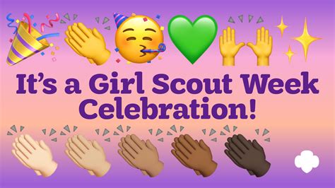 Four Ways To Celebrate Girl Scout Week This Year Girl Scout Blog