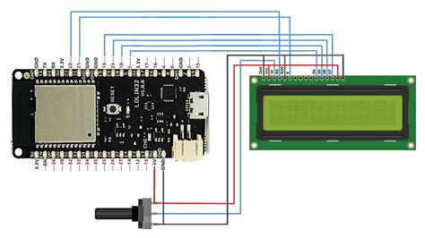 Interfacing 16x2 Lcd With Esp32 Using I2c Arduino Projects Arduino