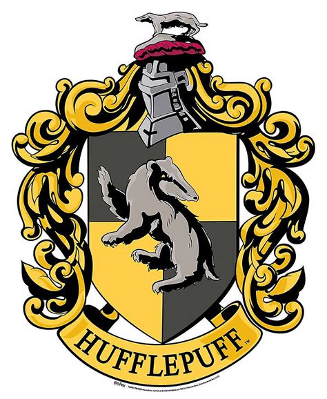 Hufflepuff Crest From Harry Potter Wall Mounted Official Cardboard Cutout Fruugo GR