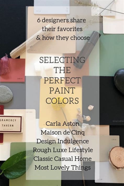 Selecting The Perfect Paint Colors Design Indulgence